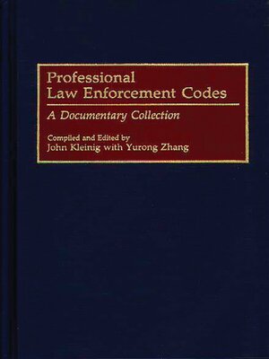 cover image of Professional Law Enforcement Codes